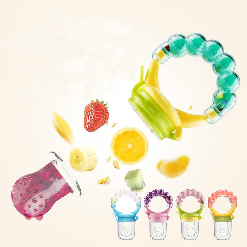 Baby Food Diet - 1 ชิ้น จุกนมสำหรับเด็ก อุปกรณ์ป้อนอาหารสด ที่ป้อนผลไม้สำหรับเด็ก จุกนมป้อนอาหาร