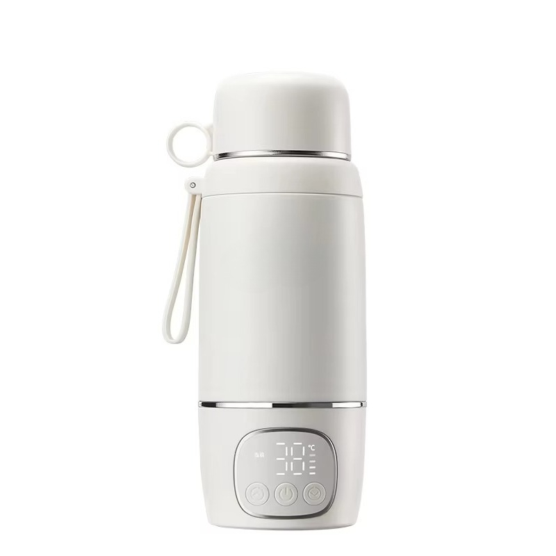 Baby Food Warmer - กาต้มน้ำไร้สายแบบพกพาพร้อมระบบควบคุมอุณหภูมิ คุณภาพสูง ใช้สำหรับอุ่นขวดนมโดยเฉพาะ รวมถึงเครื่องเตรียมอาหารเด็กสำหรับใช้ในครัวเรือน