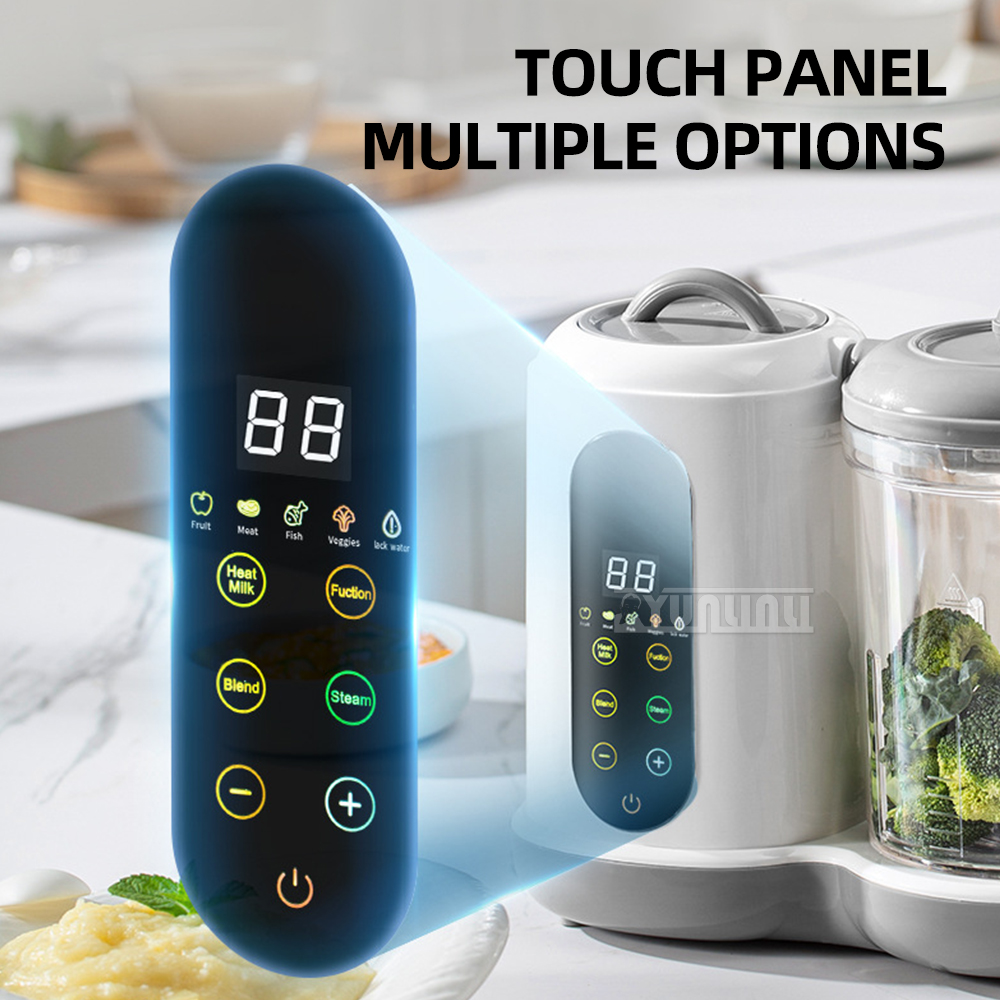 Baby Food Grinder Machine - เครื่องบดเครื่องปั่นมัลติฟังก์ชั่นอาหารเด็กนึ่งกวนร้อนเครื่องทําอาหารเครื่องเตรียมอาหารไฟฟ้า