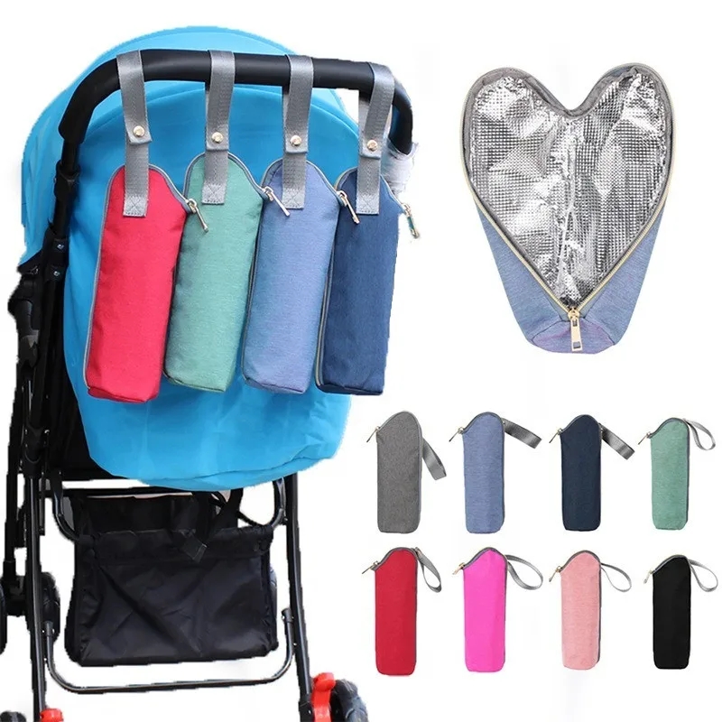 Baby Food Warmer - กระเป๋าฉนวนกันความร้อนนมร้อนสำหรับเด็ก, ถุงเก็บความร้อนขวดนมกระเป๋าทนความร้อนรถเข็นเด็กทารกให้อาหารแขวนกลางแจ้ง