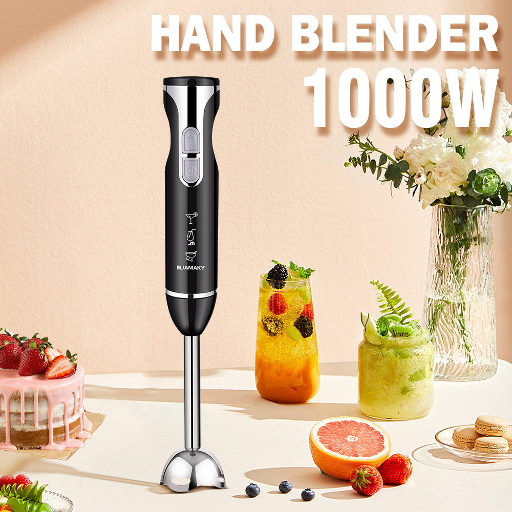 Baby Food Grinder Machine - แบบพกพามือถือทําอาหาร Stick 1000W 5 in 1