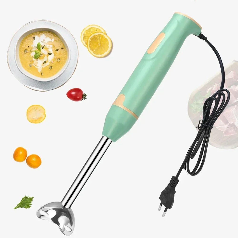 Baby Food Grinder Machine - เครื่องปั่นมือแบบแท่งไฟฟ้า เครื่องบดอาหารและผักแบบมือถือ สำหรับทำสมูทตี้ ซอส อาหารเด็ก และซุป