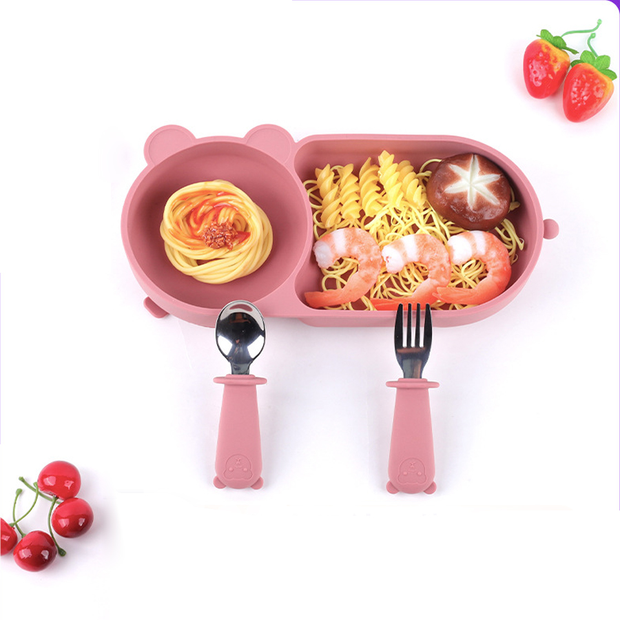 ชามดูดซิลิโคนเด็ก ลายหมีน่ารัก - Baby Food Universe บทวิจารณ์และราคา