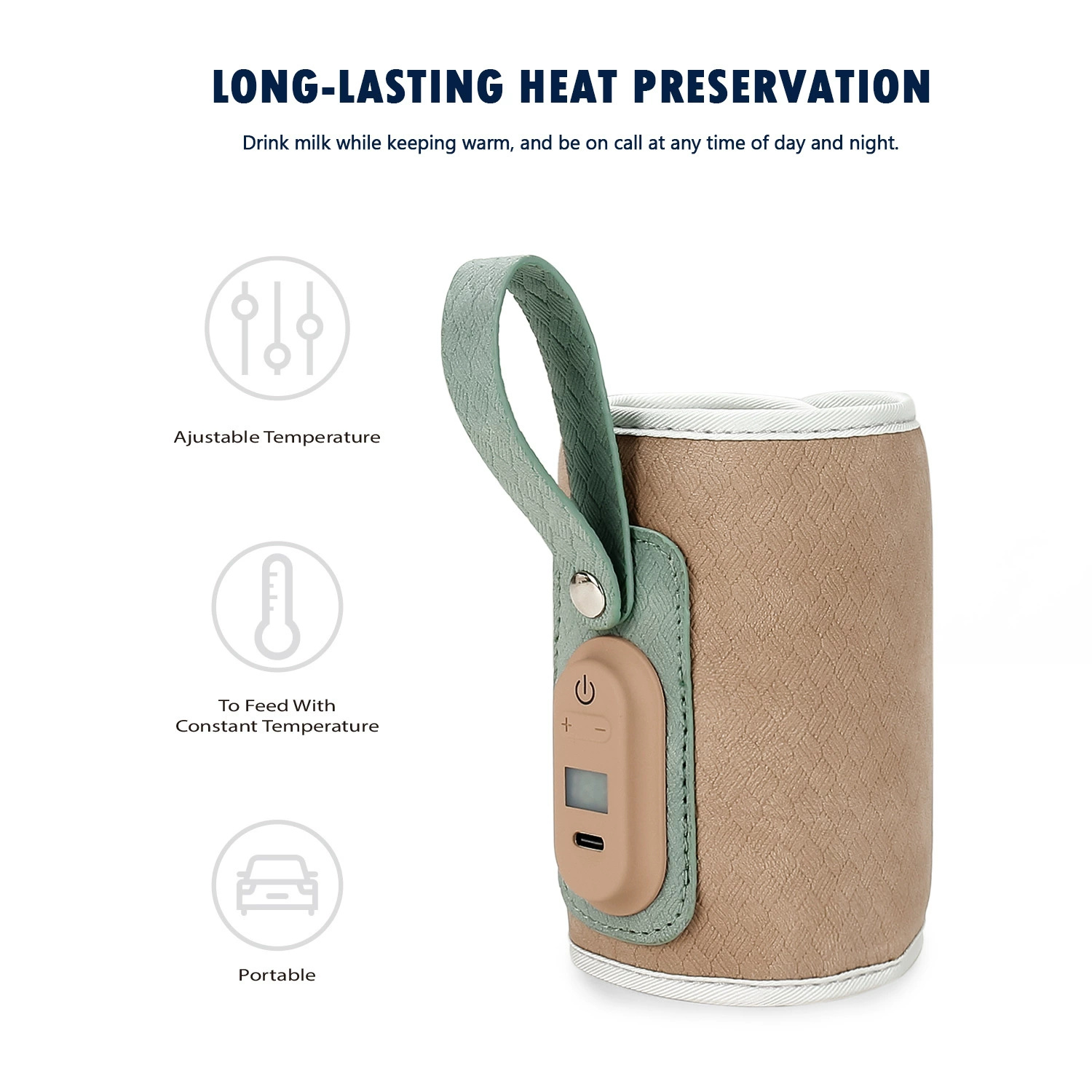 กระเป๋าอุ่นขวดนมแบบพกพา ใช้พลั - Baby Food Warmer บทวิจารณ์และราคา