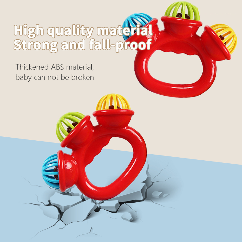 1-4PCS Baby Hand Rattle Ball ข - Baby Food Quantity บทวิจารณ์และราคา