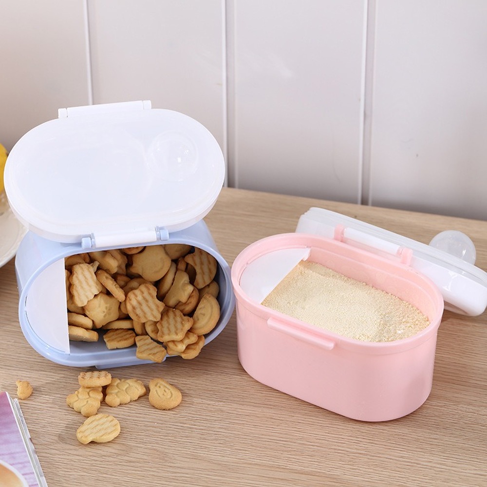 กล่องใส่นมผงสำหรับเด็ก กล่องเก - Baby Food Diet บทวิจารณ์และราคา