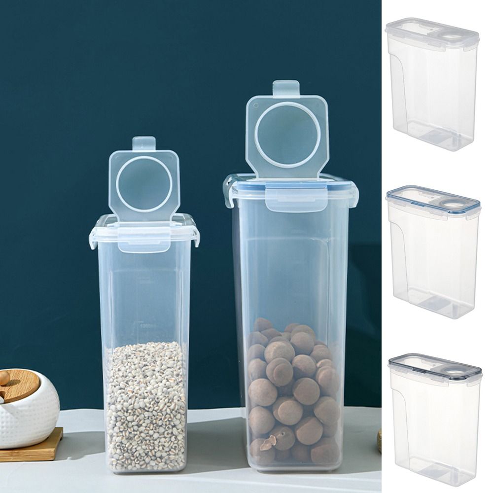 ภาชนะเก็บซีเรียลพลาสติก ถังเก็ - Snack Container Travel บทวิจารณ์และราคา