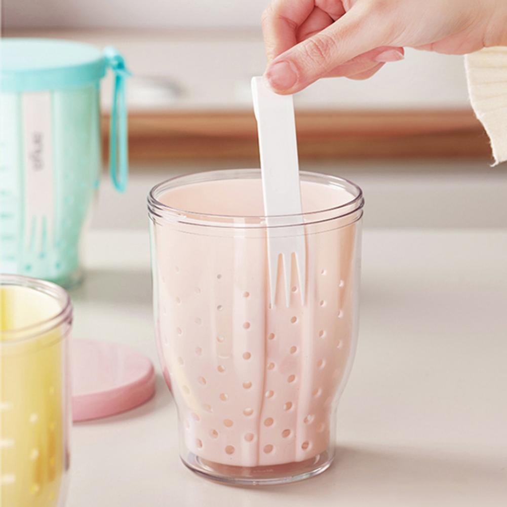 ภาชนะใส่ผลไม้แบบพกพา ภาชนะใส่ข - Snack Container Travel บทวิจารณ์และราคา