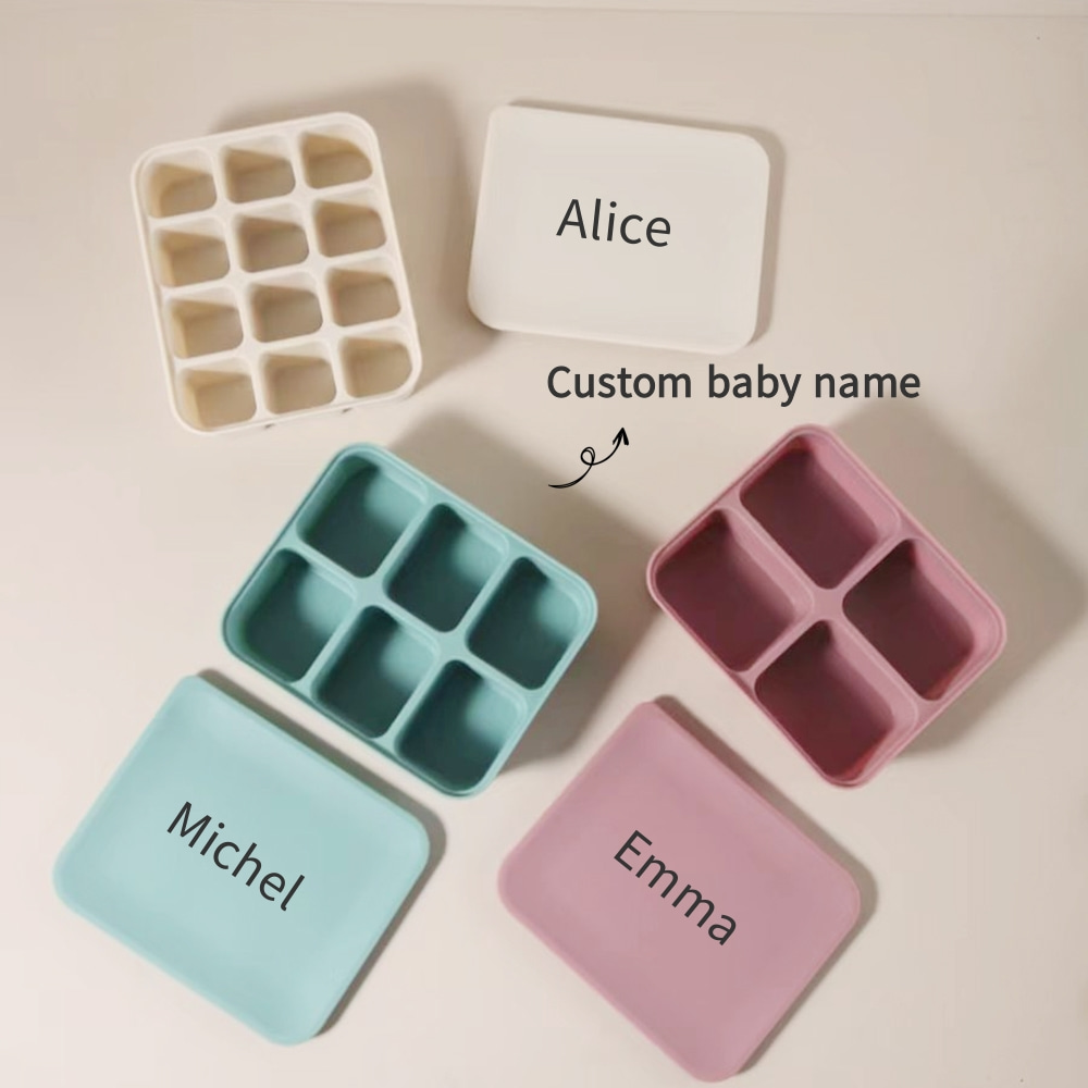 ถาดแช่อาหารเด็กแบบส่วนตัวพร้อม - Baby Food Name บทวิจารณ์และราคา