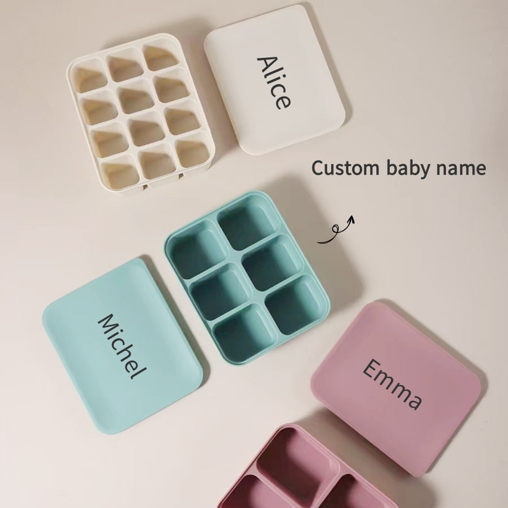 ถาดแช่อาหารเด็กแบบส่วนตัวพร้อม - Baby Food Name บทวิจารณ์และราคา
