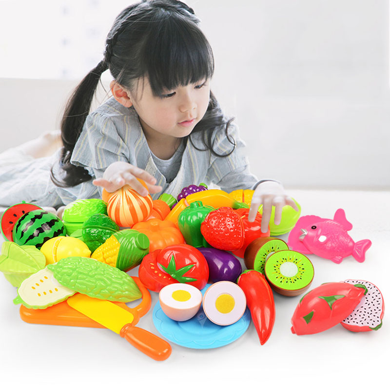 ของเล่นเด็กตัดผักและผลไม้ชุดสํ - Baby Food Vegetables บทวิจารณ์และราคา
