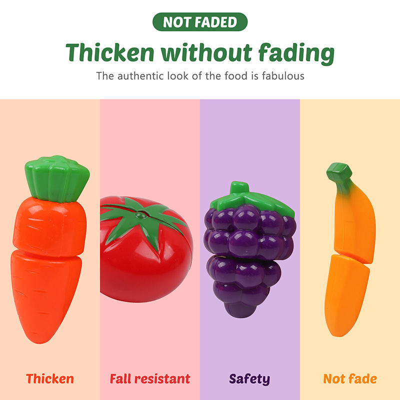 ของเล่นเด็กตัดผักและผลไม้ชุดสํ - Baby Food Vegetables บทวิจารณ์และราคา