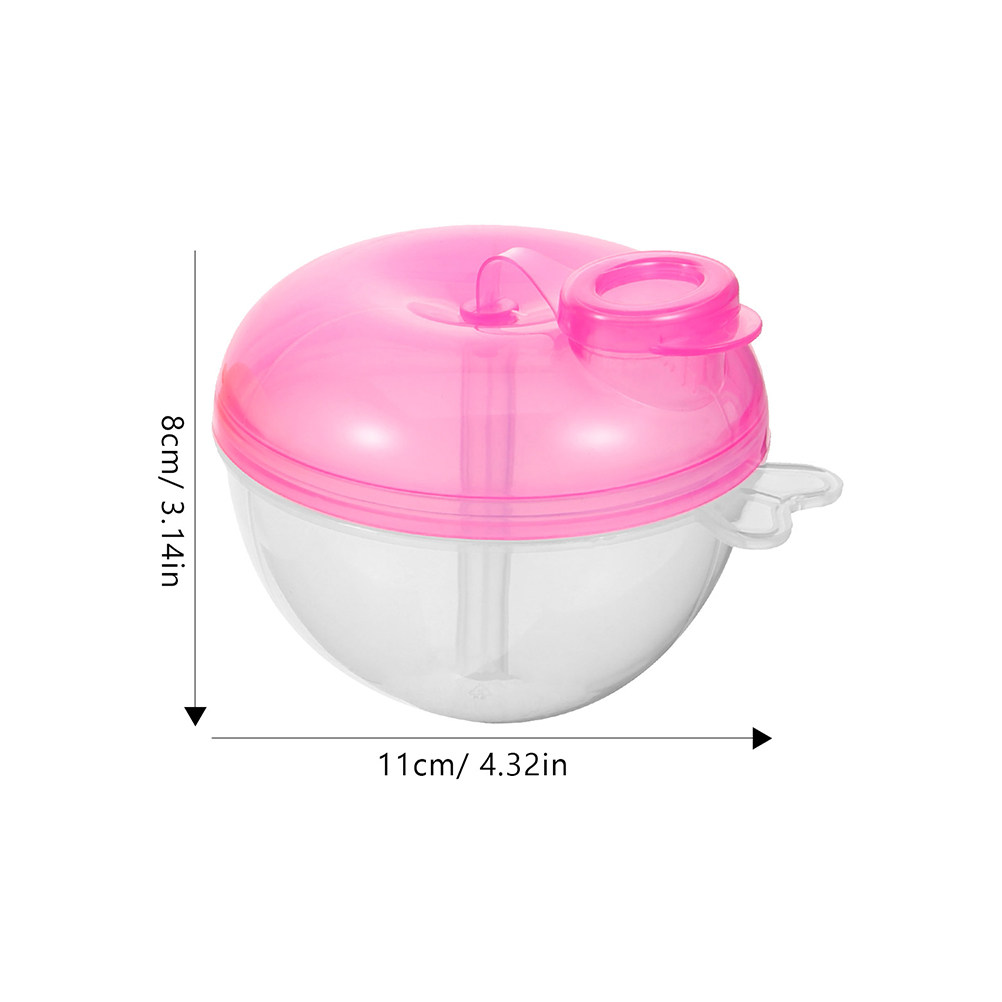 กล่องแบ่งนมผงแบบพกพา 4 ชิ้น 3  - Snack Container Travel บทวิจารณ์และราคา