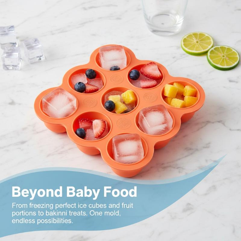 ภาชนะซิลิโคนสำหรับอาหารเด็ก 9  - Baby Food Universe บทวิจารณ์และราคา