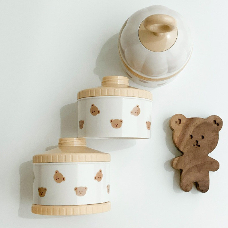 หมีน่ารักกล่องนมผงอุปกรณ์เสริม - Baby Food Diet บทวิจารณ์และราคา