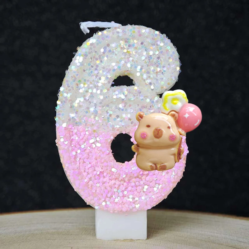เทียนคาปิบาร่าใหม่ ตกแต่งเค้ก  - Baby Food Recipes บทวิจารณ์และราคา