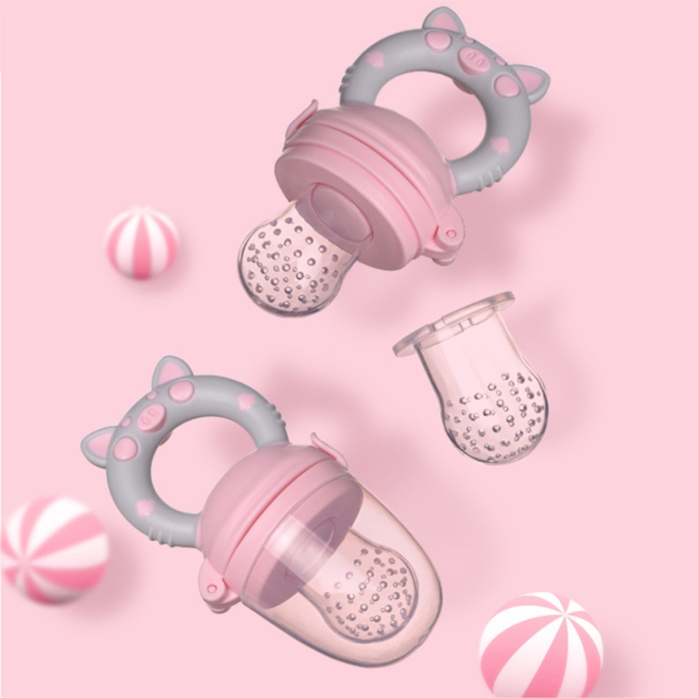 จุกนมซิลิโคนสำหรับป้อนอาหารสดส - Baby Food Diet บทวิจารณ์และราคา