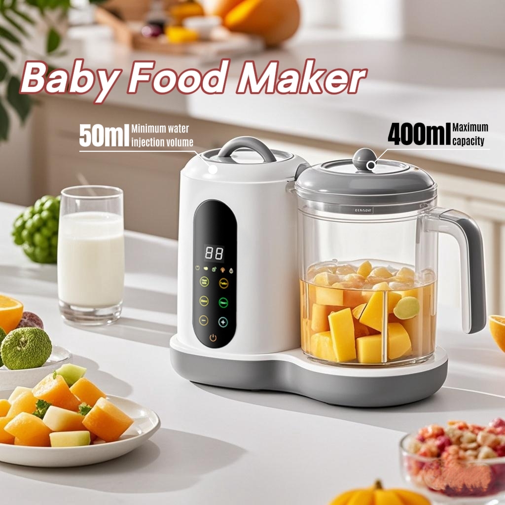 เครื่องทําอาหารเด็กมัลติฟังก์ช - Baby Food Warmer บทวิจารณ์และราคา
