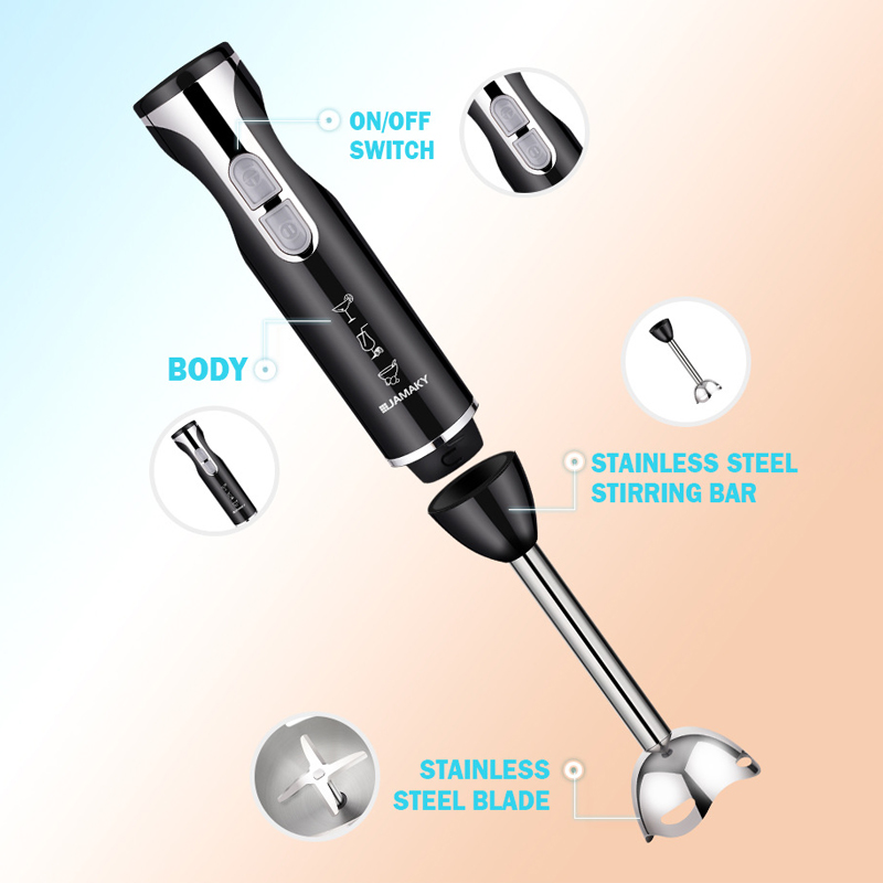 แบบพกพามือถือทําอาหาร Stick 10 - Baby Food Grinder Machine บทวิจารณ์และราคา