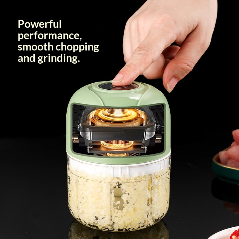 เครื่องบดสับกระเทียมไฟฟ้า HOME - Baby Food Grinder Machine บทวิจารณ์และราคา