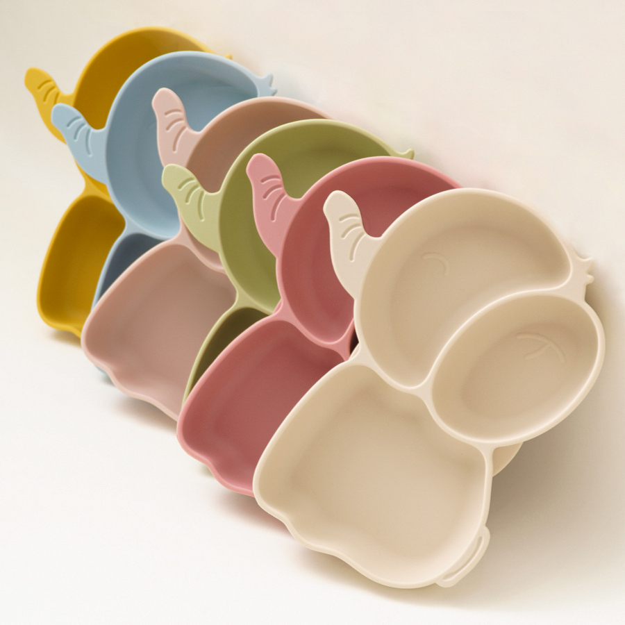 จานอาหารสำหรับเด็ก1ชิ้นทำจากซิ - Baby Food Universe บทวิจารณ์และราคา
