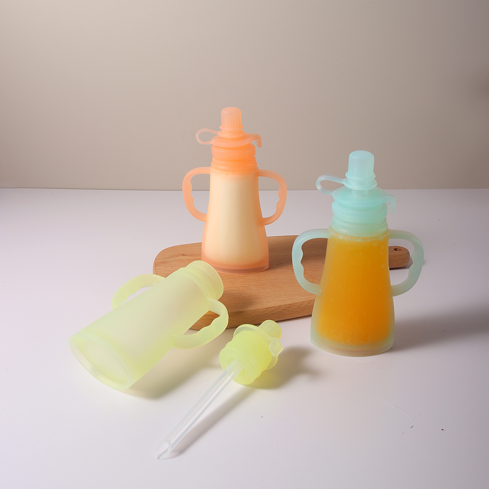 ถุงเก็บน้ำนมซิลิโคนแบบใช้ซ้ำได - Baby Food Diet บทวิจารณ์และราคา