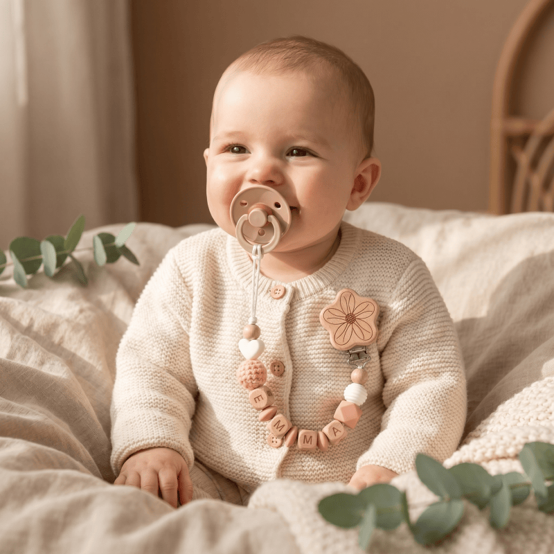 คลิปหนีบจุกนมหลอกเด็กแบบปรับแต - Baby Food Name บทวิจารณ์และราคา