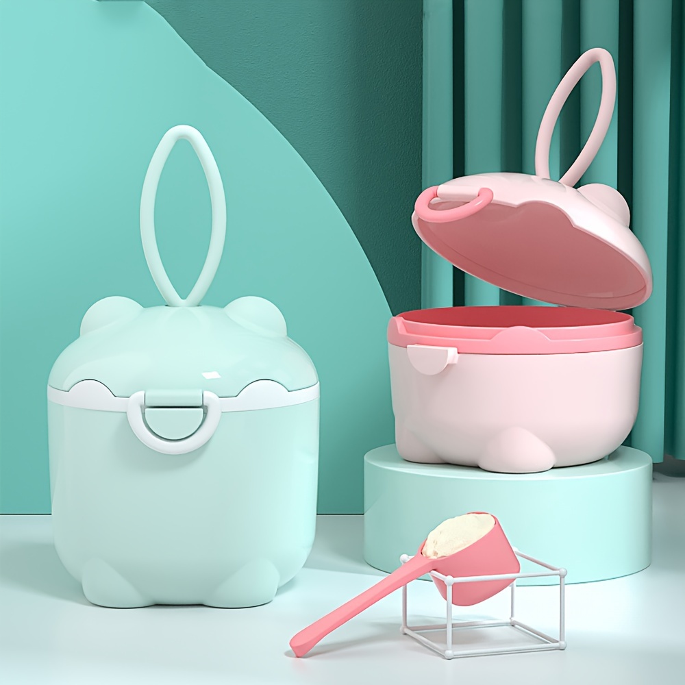 กล่องนมผงสี่ชั้นแบบพกพา 1 ชิ้น - Baby Food Universe บทวิจารณ์และราคา