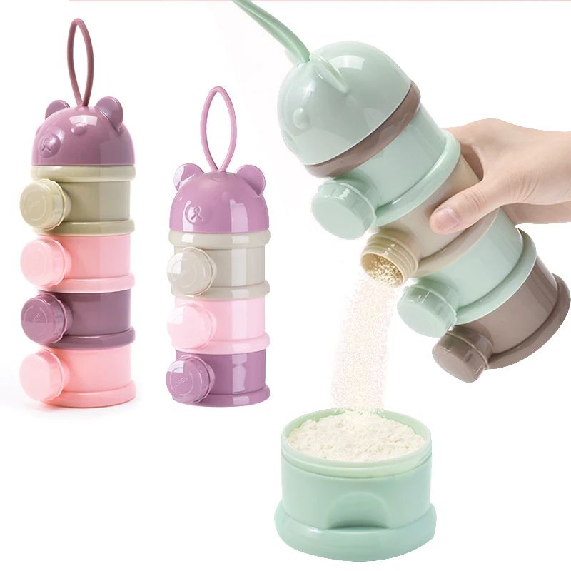 กล่องเก็บอาหารเด็กแบบพกพา 3/4  - Snack Container Travel บทวิจารณ์และราคา